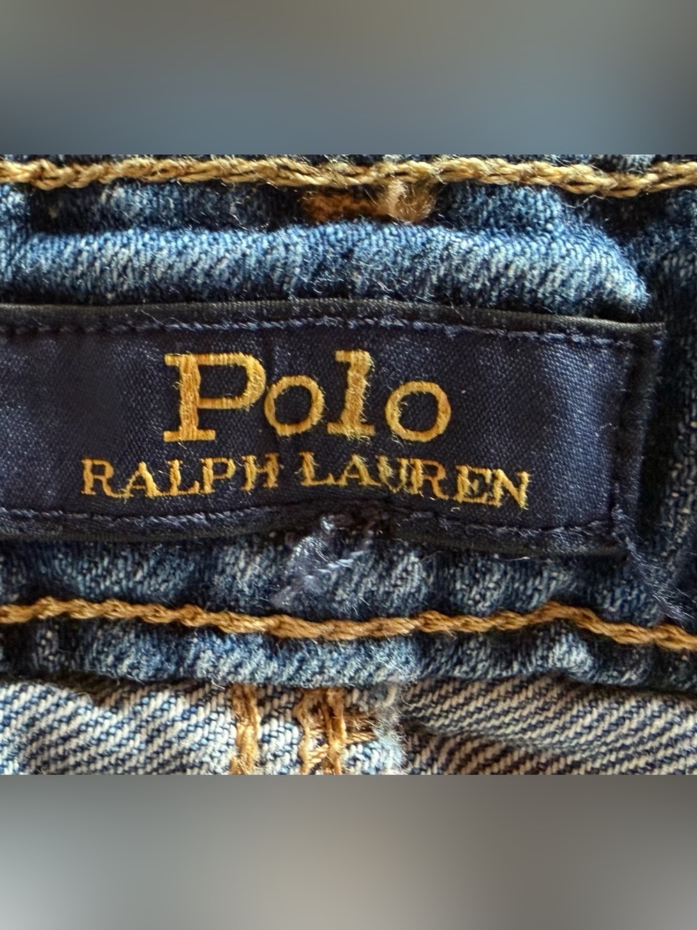 Polo Ralph Lauren Girls Jean Skirt 8-10 New